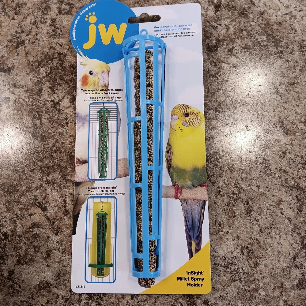 Millet Spray Holder Pet Birds Parakeets Canary Cockatiels Finches